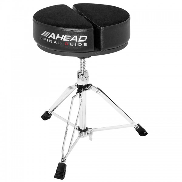 Ahead SPG-ARTB Round Black Spinal-G Drum Throne 