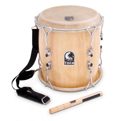 Toca TTAM-N  Pro Wood Tambora with Strap and Beater