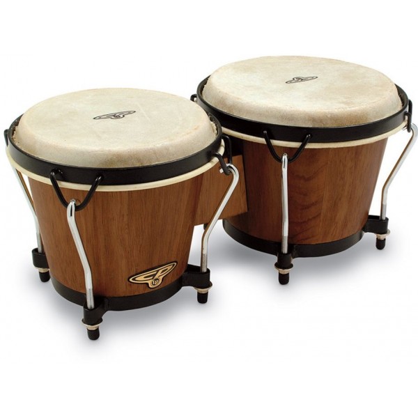 CP221-DW CP By LP Traditional Bongos Dark Wood