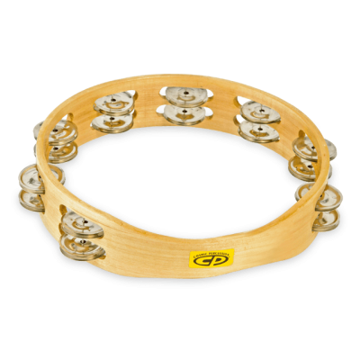 CP390 CP By LP 10" Tambourine Double Row 