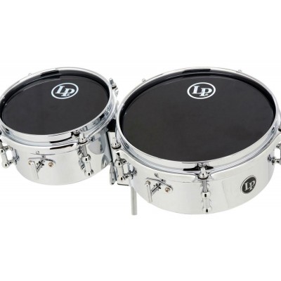 LP845-K LP Mini Timbales/Chrome Plated Steel 