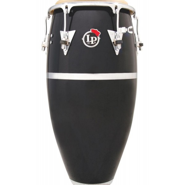 LP522X-1BK LP Patato Model 11'' Fiberglass Quinto, Black Conga