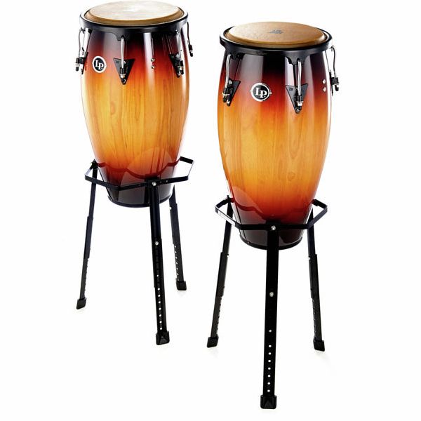 LPA646B-VSB LP Aspire Wood 10'' & 11'' Conga Set