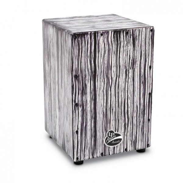 LPA1332-WS LP Aspire Accents Cajon, White Streak