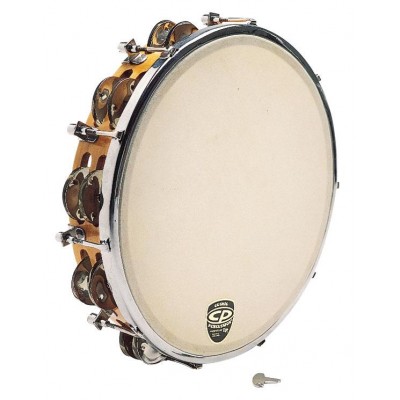 CP391 10'' CP By LP Tunable Wood Tambourine