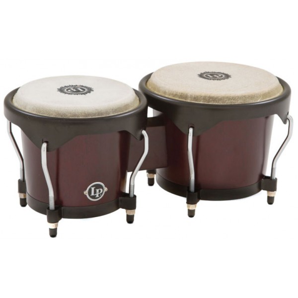 LP601NY-DW LP City Wood Bongos Dark Wood