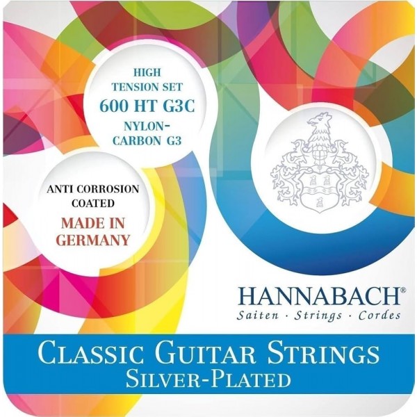 Hannabach 600 HT G3C Classical Guitar Strings High Tension