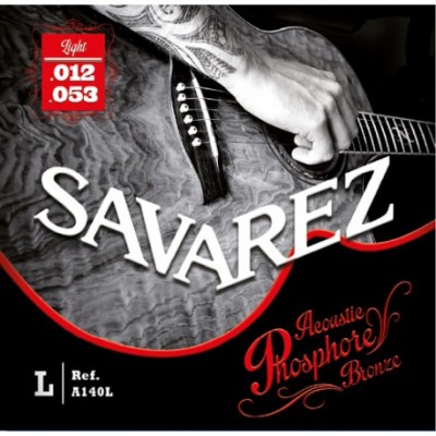 Savarez A140L Ph. Bronze Acoustic guitar Ligth set 12-53