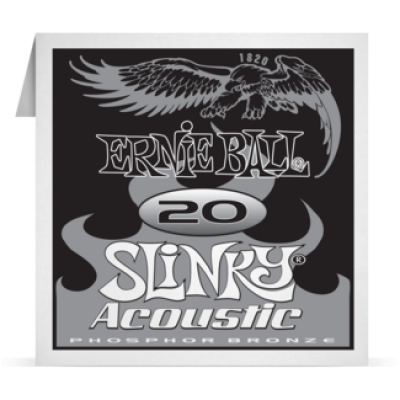 Ernie Ball 020 Slinky Acoustic Guitar Phosphor bronze 