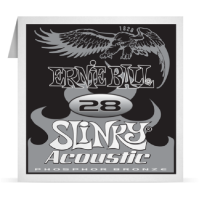Ernie Ball 028 Slinky Acoustic Guitar Phosphor bronze