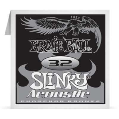 Ernie Ball 032 Slinky Acoustic Guitar Phosphor bronze