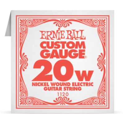 Ernie Ball 020W Nickel Wound ﻿Electric and Acoustic Guitar 1120