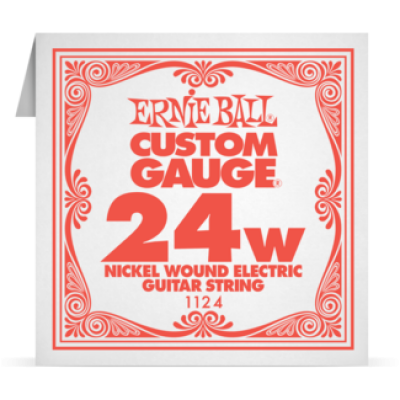 Ernie Ball 024W Nickel Wound ﻿Electric and Acoustic Guitar 1124