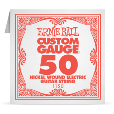 Ernie Ball 050 Nickel Wound ﻿Electric and Acoustic Guitar 1150