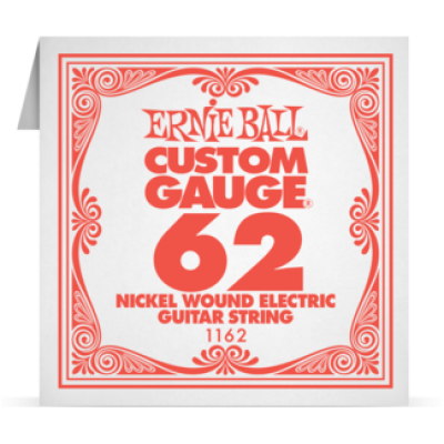 Ernie Ball 062 Nickel Wound ﻿Electric and Acoustic Guitar 1162