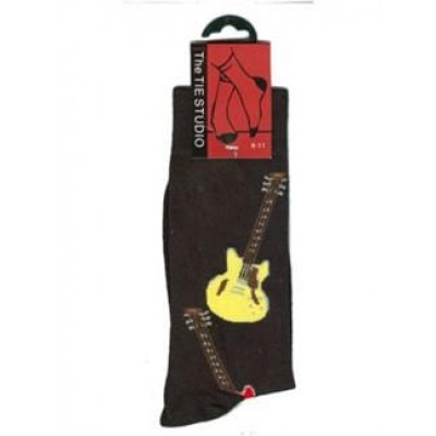 Κάλτσες Red & Yellow Guitar Socks - (Size 6-11)