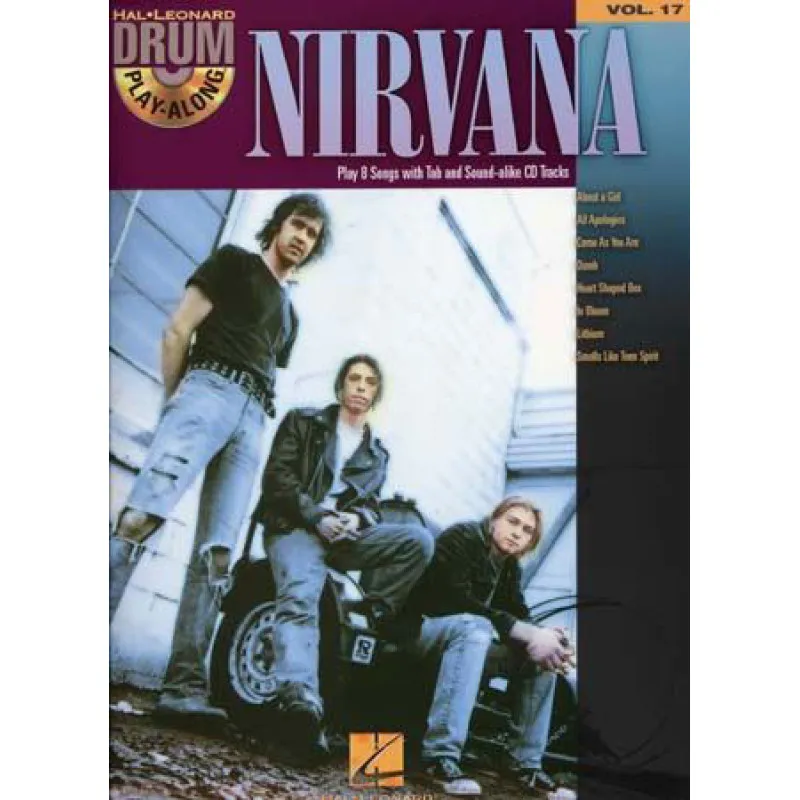 Drum Play-Along volume 17 NIRVANA