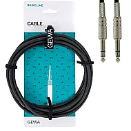 Gewa Basic Line Instrument Cable Stereo Jack-Jack 6m