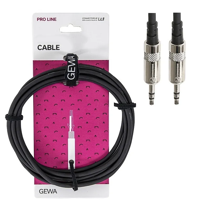 Gewa Pro Line Audio Stereo Jack - Jack (3.5mm) 1.5m