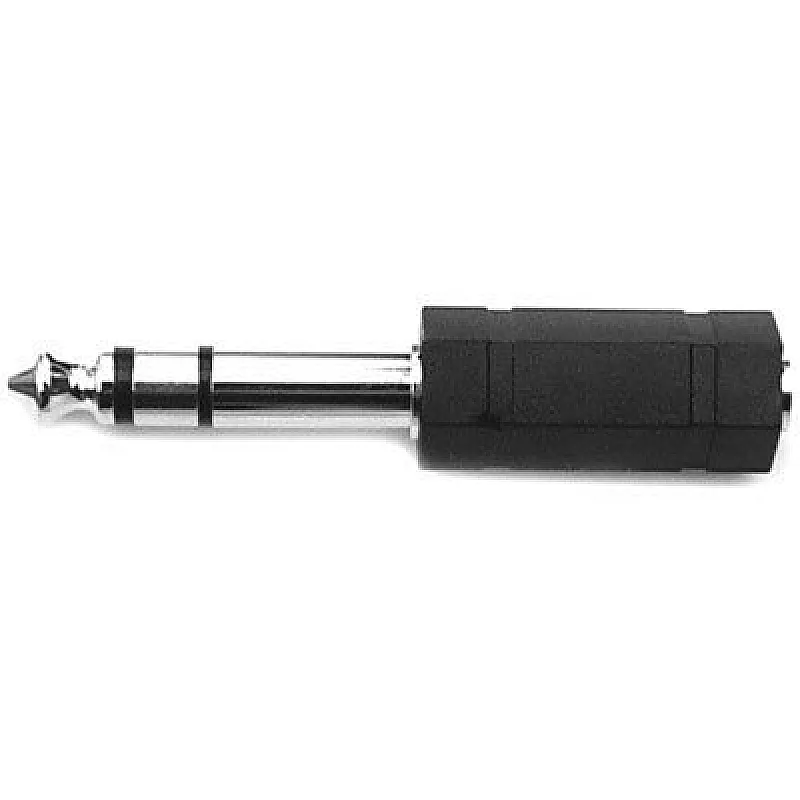 Adapter 3.5 mm Stereo Jack Plug Socket - 6.3 mm Stereo Jack Plug