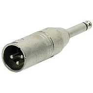 Adapter XLR(m) - 6.3mm Jack Mono Plug