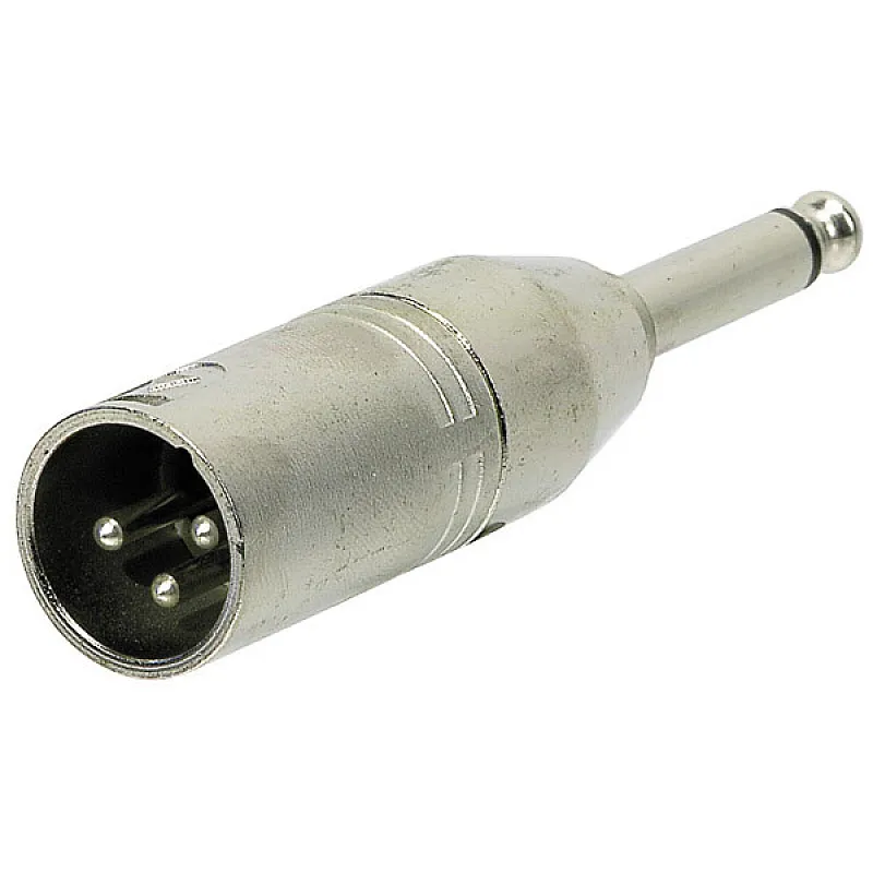 Adapter XLR(m) - 6.3mm Jack Mono Plug