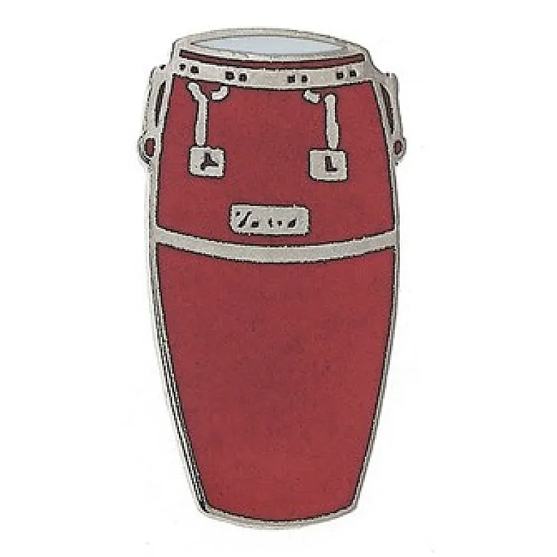 Καρφίτσα Conga Drum (Red)