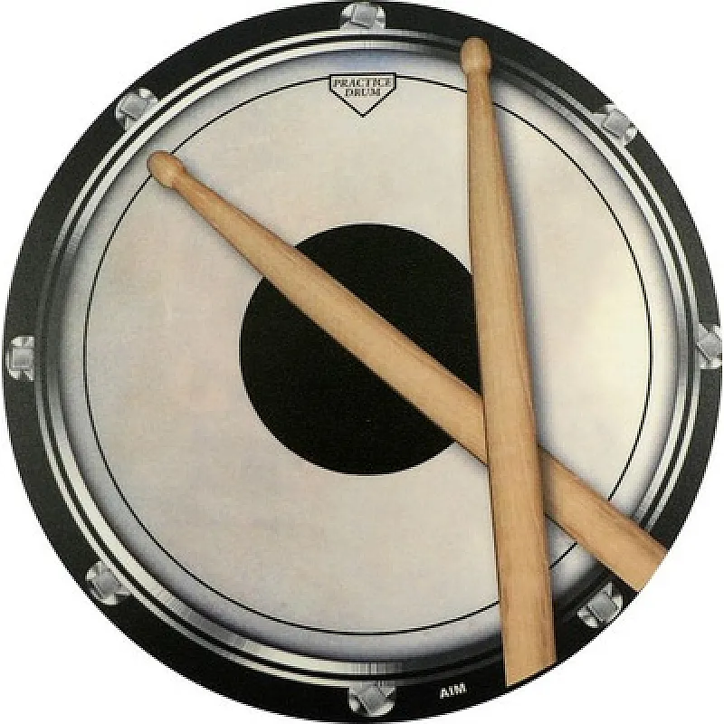 Drink's Coaster Circular Drum Practice Pad