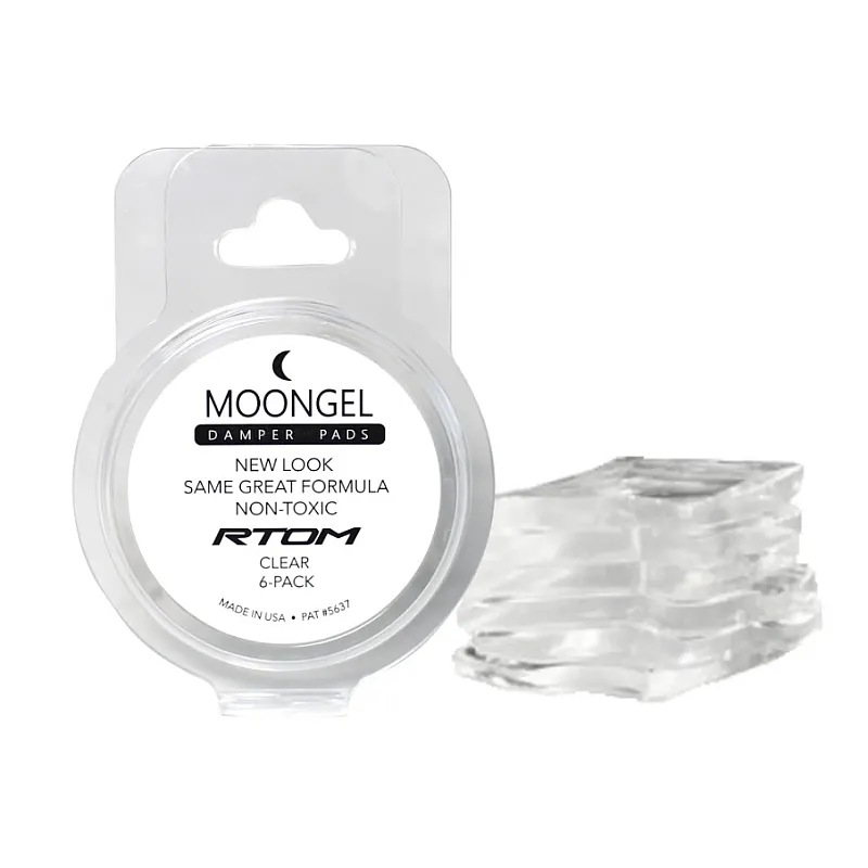 RTOM MoonGel Clear Damper Pads (6pk) RTOM MoonGel Clear Damper Pads (6pk)