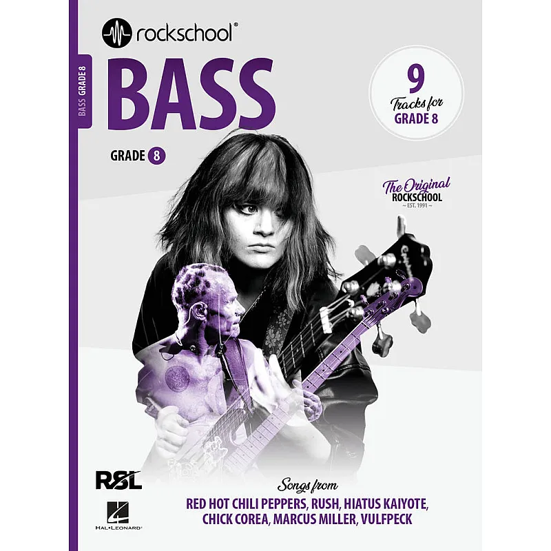 Rockschool Bass Grade 8 2024 (Book/Audio) Rockschool Bass Grade 8 2024 (Book/Audio)