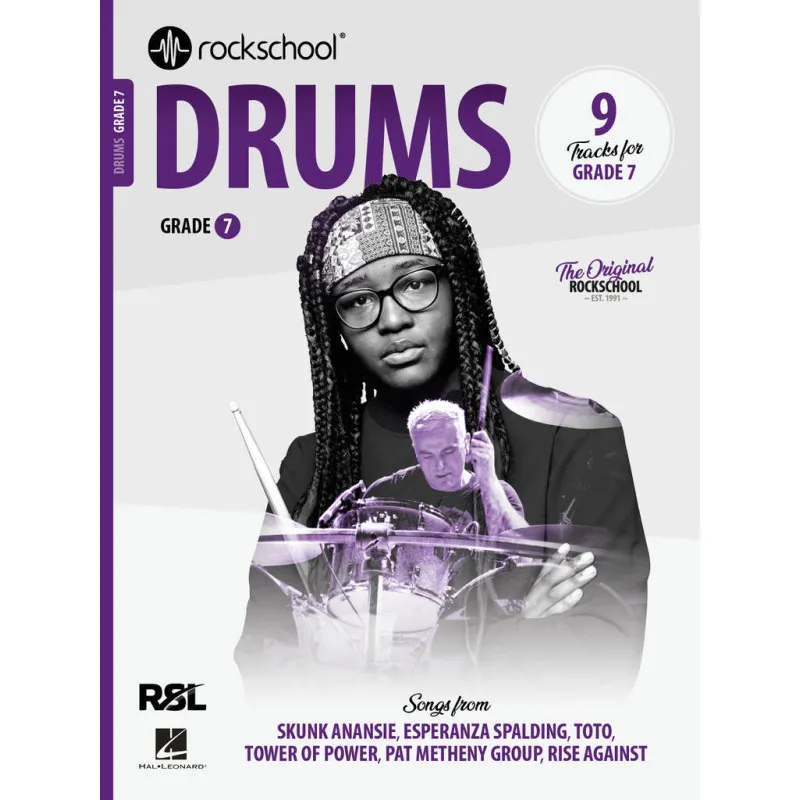 Rockschool Drums Grade 7 2024 (Book/Audio) Rockschool Drums Grade 7 2024 (Book/Audio)
