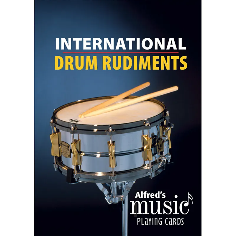 Music Playing Cards: International Drum Rudiments Music Playing Cards: International Drum Rudiments