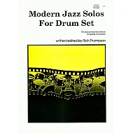 Modern Jazz Solos For Drum Set (Book with CD)