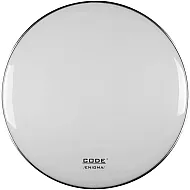 Code 18'' Enigma Smooth White Bass Drum