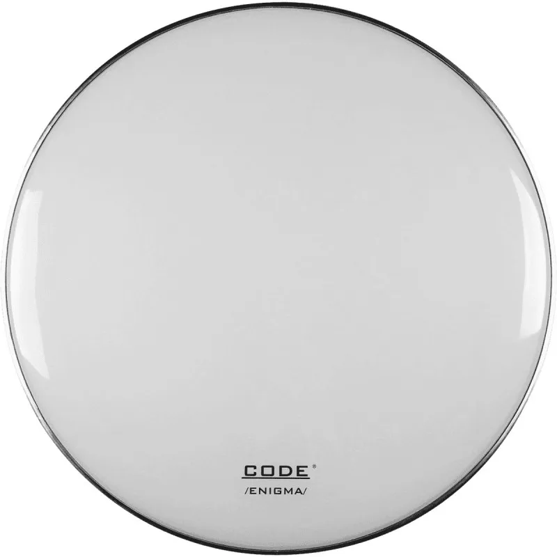 Code 16'' Enigma Smooth White Bass Drum