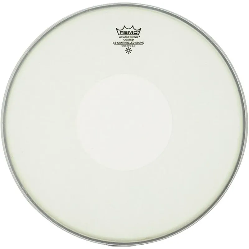 Remo 14'' Controlled Sound Coated Clear Dot On Top