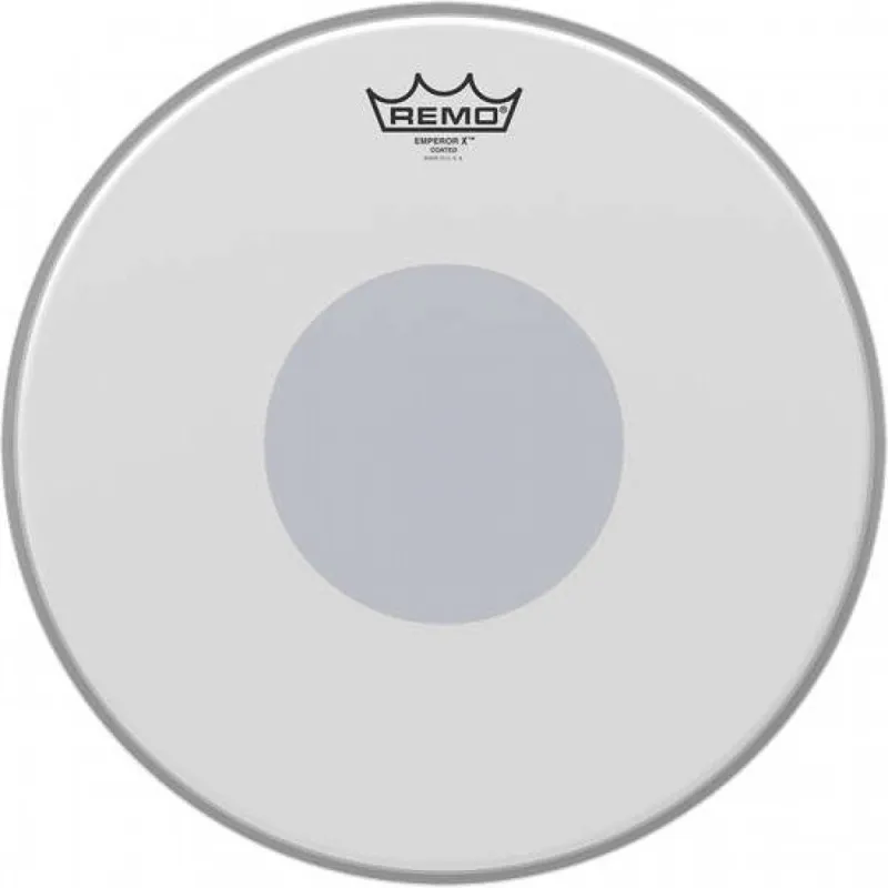Remo 14'' Emperor X Coated Black Dot Remo 14'' Emperor X Coated Black Dot