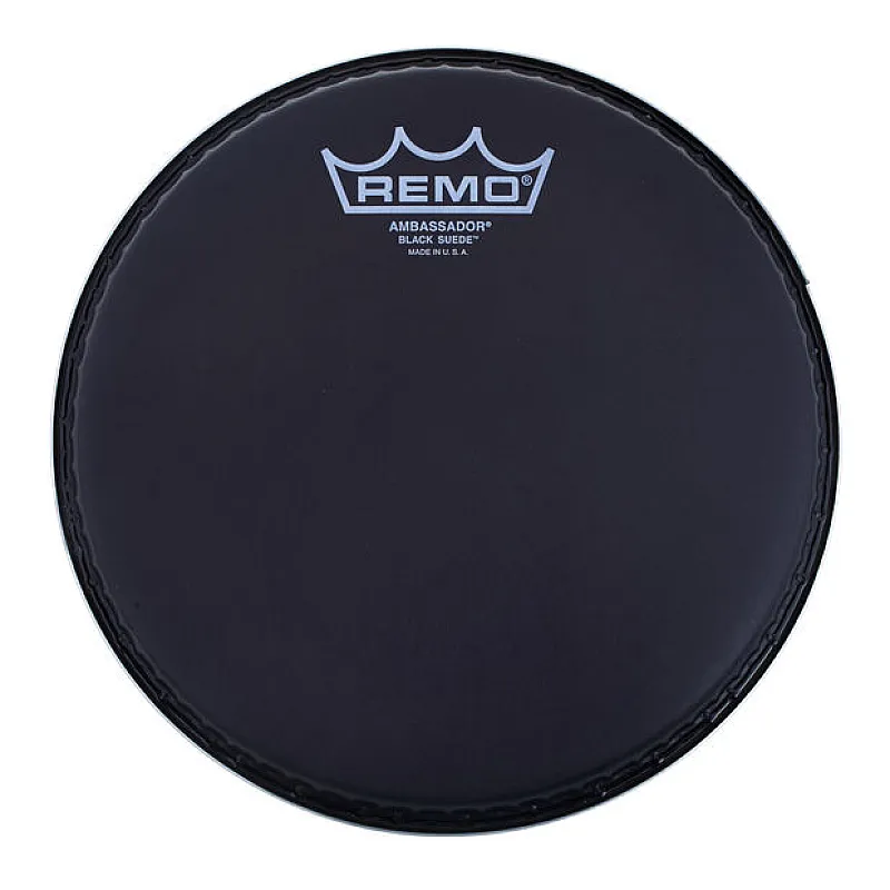Remo 13'' Black Suede Ambassador Remo 13'' Black Suede Ambassador
