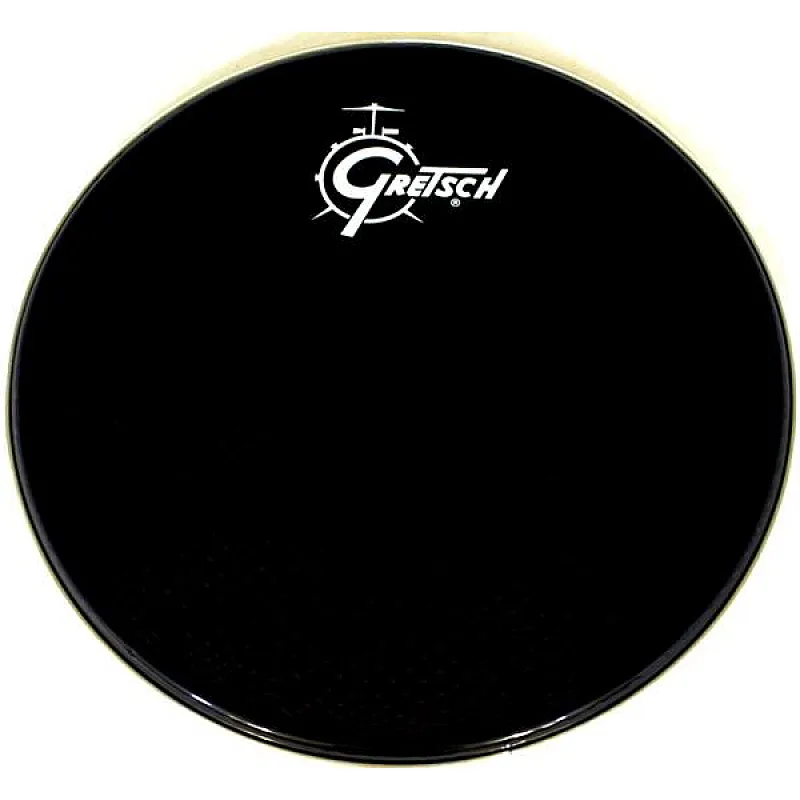 Remo 20'' Ebony Ambassador Bass Drum Gretsch logo Remo 20'' Ebony Ambassador Bass Drum Gretsch logo
