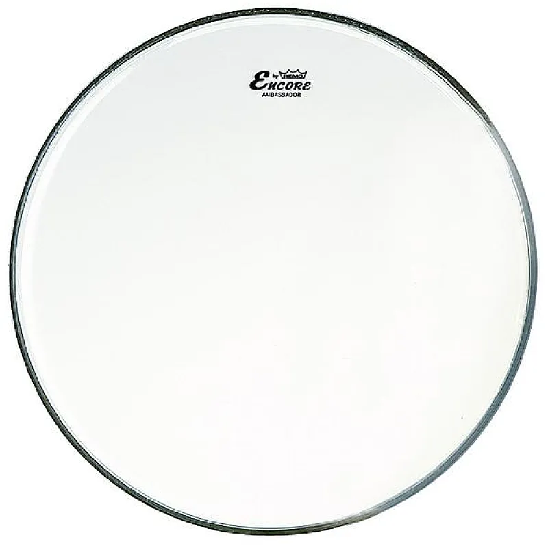 Encore By Remo 18'' Ambassador Clear Bass Drum