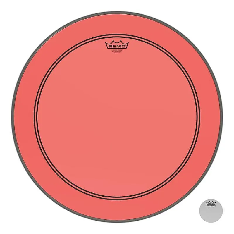 Remo 24'' Colortone Powerstroke 3 Red