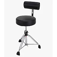 Gibraltar 9608RB Round Drum Throne With Backrest