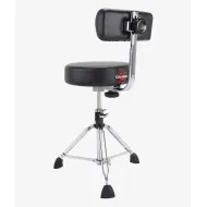 Gibraltar 9608RB Round Drum Throne With Backrest