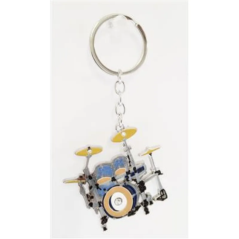 Little Snoring Keyring: Drum Kit
