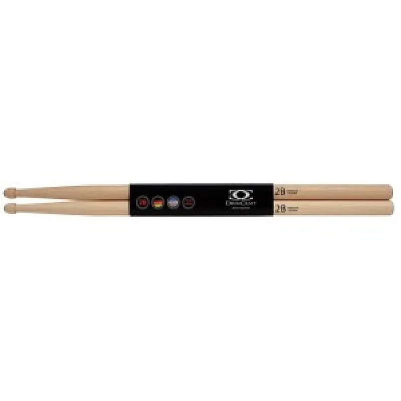 DrumCraft 2B Hickory Drumsticks 
