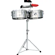 LP255-S LP Tito Puente 12''&13'' Timbales Stainless Steel   LP255-S LP Tito Puente 12''&13'' Timbales Stainless Steel