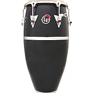 LP522X-1BK LP Patato Model 11'' Fiberglass Quinto, Black Conga