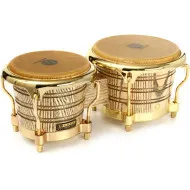 LP793X LP Galaxy Giovanni Series Bongos, Natural/Gold