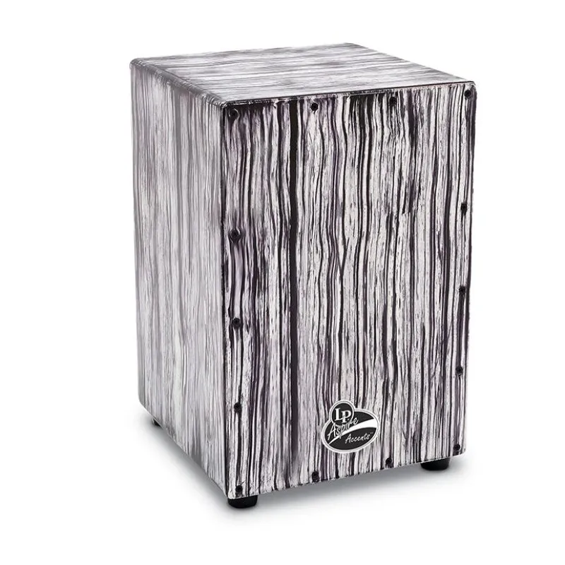 LPA1332-WS LP Aspire Accents Cajon, White Streak