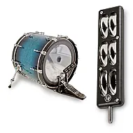LP182-S Jingle Kick Nickel Plated Steel Jingles  